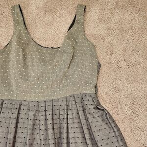 Corey Lynn Calter Vintage Inspired Fit Flare Polka Dot Anthropologie Dress 10